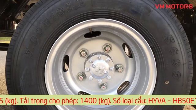NK490LL | Xe tải 1.4 tấn gắn cẩu Hyva (italia) | VM Motors смотреть онлайн