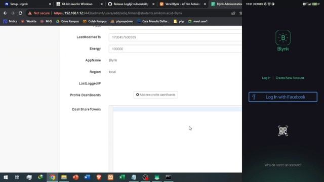 Tutorial Setup Blynk Local Server | Akses Publik Menggunakan Ngrok | Blynk Legacy Unlimited Energy⁉ смотреть онлайн