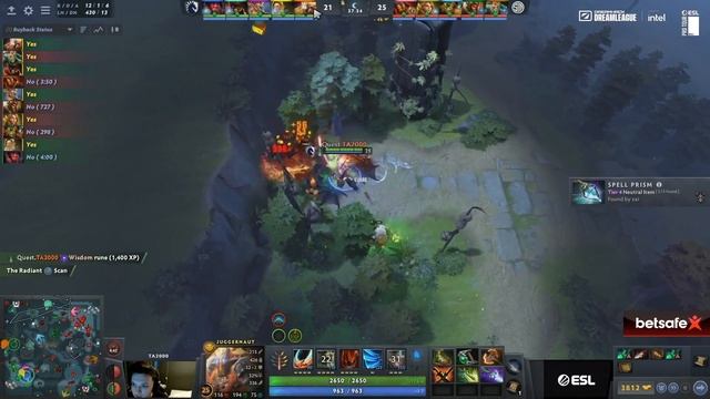 ES TEAM LIQUID vs TSM Dreamleague Season 20 Línea C ES TEAM LIQUID смотреть онлайн