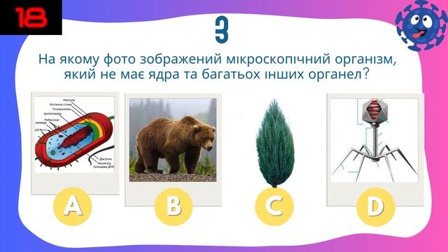 Бактерії та віруси. Відеовікторина. НУШ. 5 клас смотреть онлайн