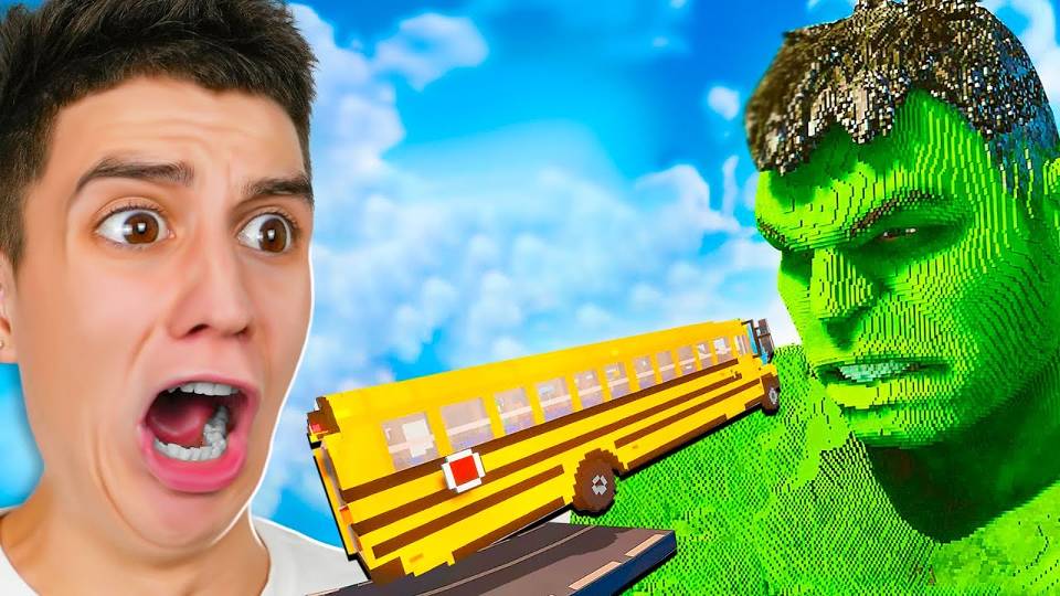 МАШИНЫ против ХАЛКА! МАКСИМАЛЬНАЯ РАЗРУШИМОСТЬ! Teardown смотреть онлайн