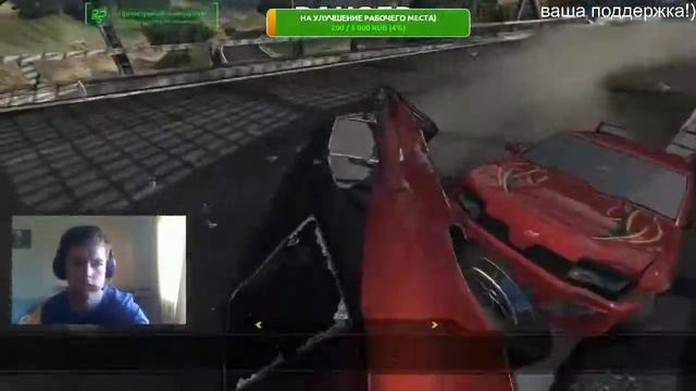 FlatOut: Ultimate Carnage) попытка №2 вытащить чемп хотя бы на 3 место)) ЭТО ЖЕЕСТЬ!)))) смотреть онлайн