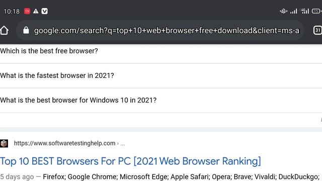 top 10 web browser free chrome firefox opera and apple safari смотреть онлайн