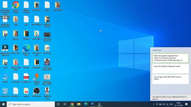 How To Open Clipboard in Windows 10 (2022) смотреть онлайн