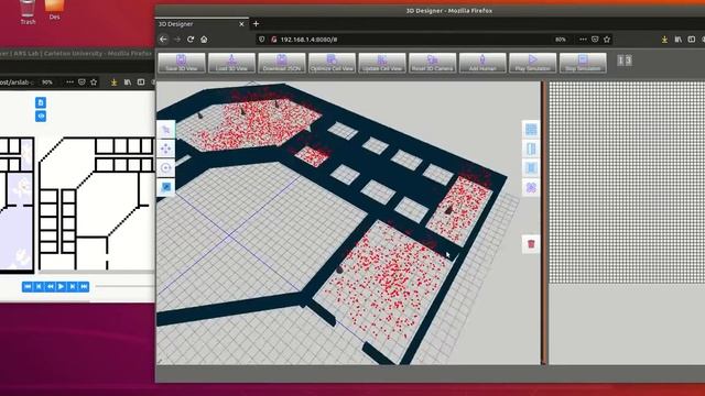 3D CO2 Model with Random Walk Algorithm смотреть онлайн