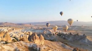 Мой полёт на воздушном шаре. Каппадокия. Турция