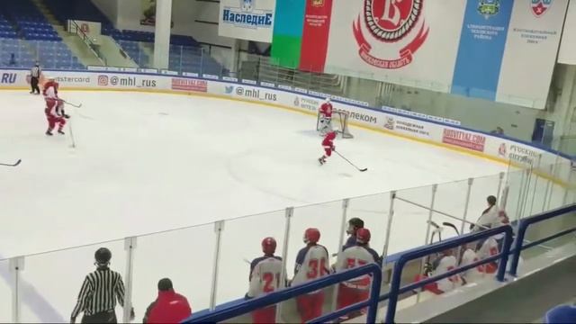 Алексей Солощенко №7 ЮХЛ   Чехов Бобров 06 01 19