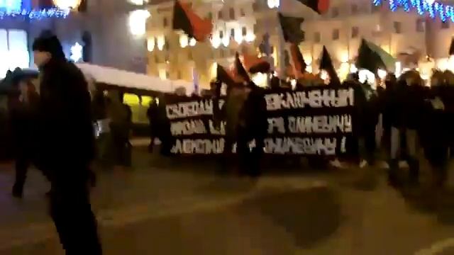Бунт в Минске (37) на проспекте Независимости 19.12.2010.flv смотреть онлайн