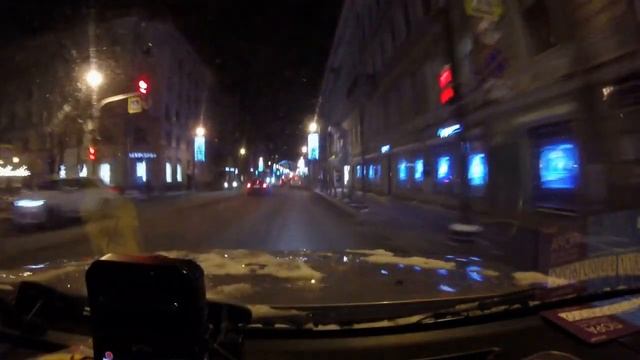 Новогодний город