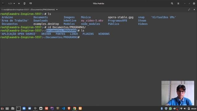 #01 - Manipulação de arquivos no Linux смотреть онлайн