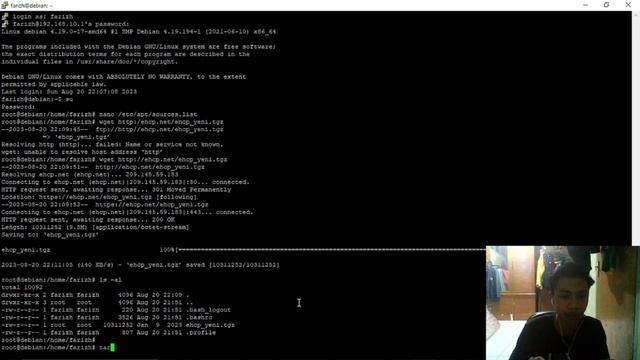 Konfigurasi EHCP Control Panel pada Debian 10 смотреть онлайн