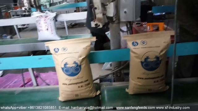 SF Prawn Feeds: how we seal each bag...-whatsApp:008613821085851 смотреть онлайн
