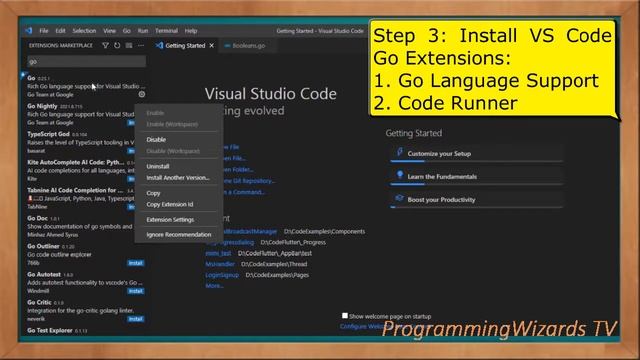 Learn Go with Music S1E1: Install Go and VS Code, HelloWorld смотреть онлайн