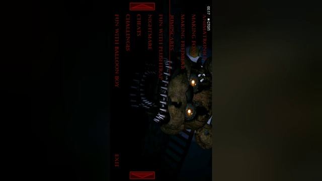 Fnaf 4 (меню екстра) смотреть онлайн