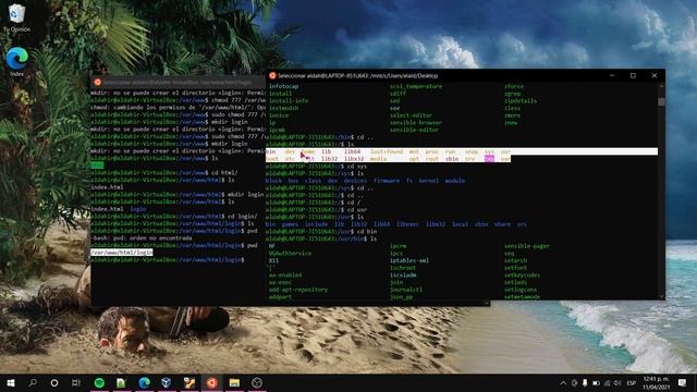 Uso de SCP en SSH Subsistema Ubuntu en Windows a Linux Mint en Maquina Virtual смотреть онлайн