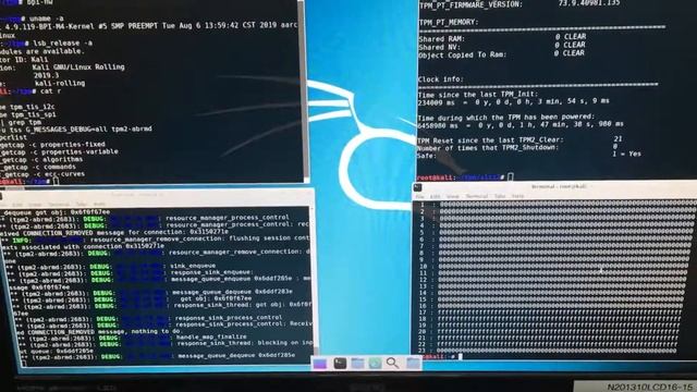 Banana Pi BPI-M4 support TPM 2.0 ST33 i2c with Kali 2019.03 (kernel 4.9.119) смотреть онлайн