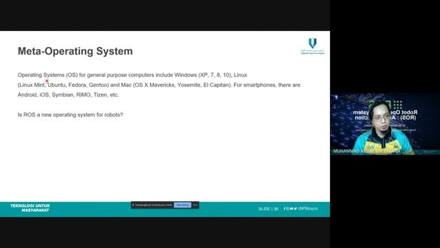 INTRODUCTION TO ROBOT OPERATING SYSTEM (ROS) смотреть онлайн