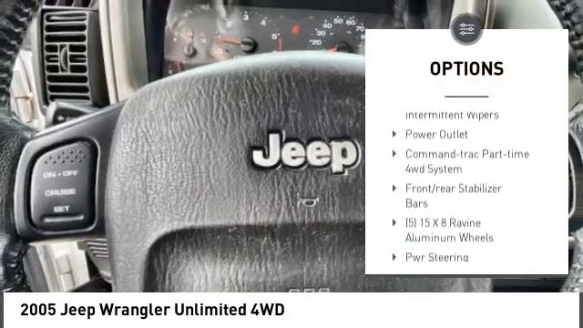 2005 Jeep Wrangler 352842A смотреть онлайн