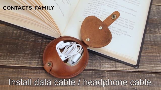 Universal Cow Leather Portabel Storage Box | Airpods case | earphone holder | Coin purse смотреть онлайн