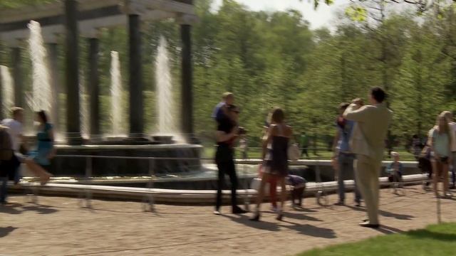 Петергоф. Фонтаны Нижнего Парка