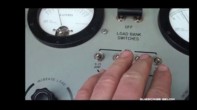 US Army Battery Starter/Alternator Load/Output Tester 500Amp With Leads & Manual