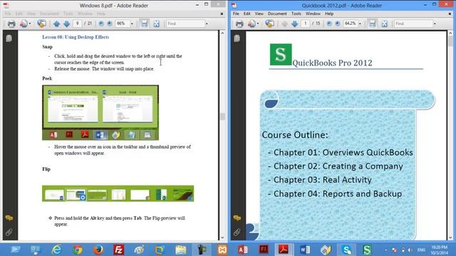 Lesson 08 Using Desktop Effects - Windows 8 - Sahalsoftware смотреть онлайн