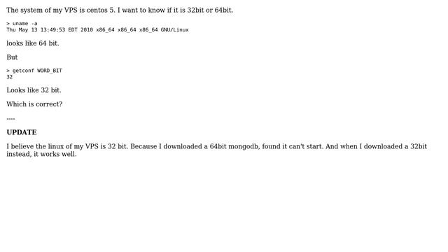 Different commands shows different results. If my linux 32 bit or 64 bit? (2 Solutions!!) смотреть онлайн