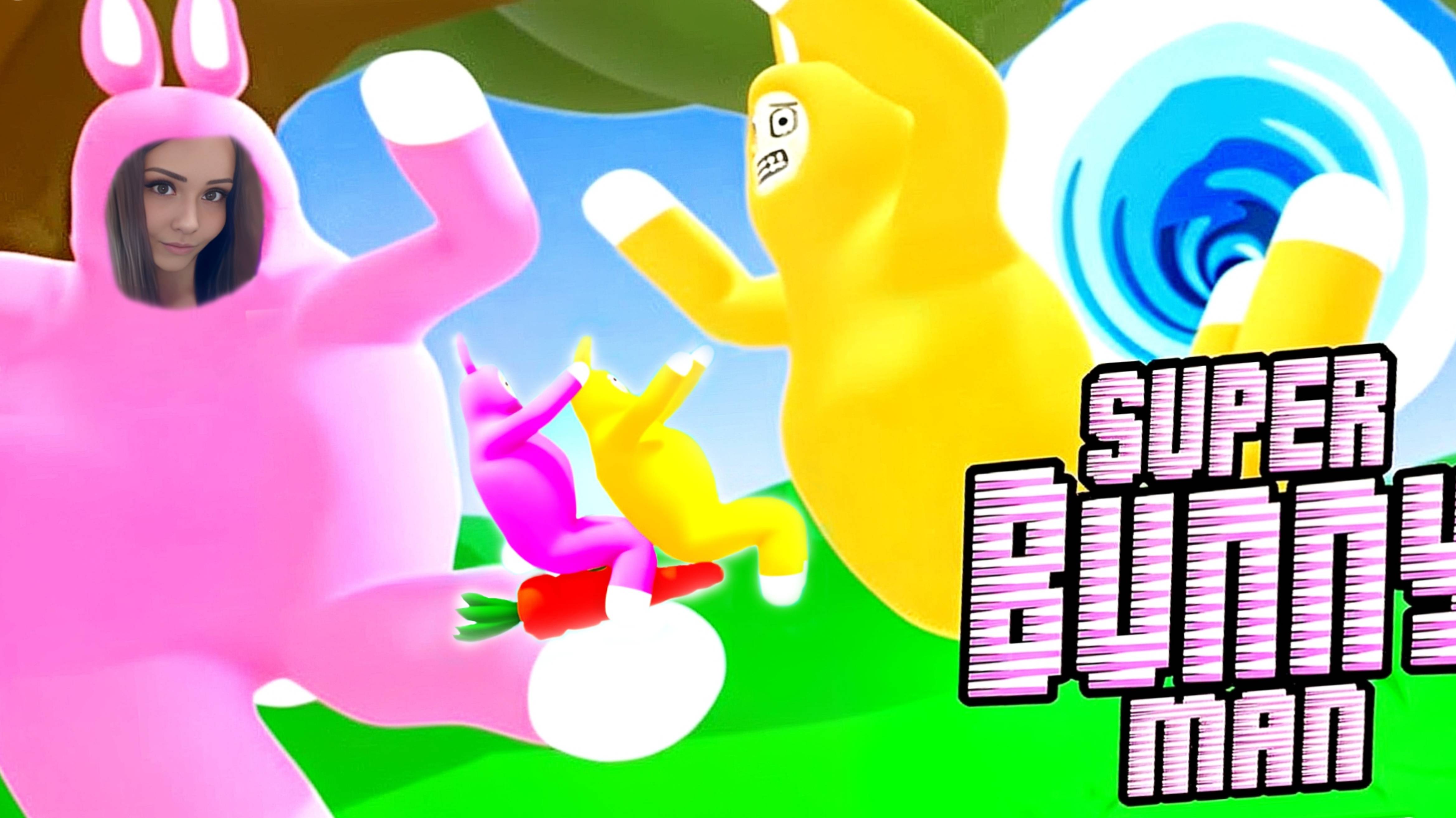 ВИДИМ МОРКОВЬ НЕ ВИДИМ ПРЕПЯТСТВИЙ | Super Bunny Man КООП смотреть онлайн