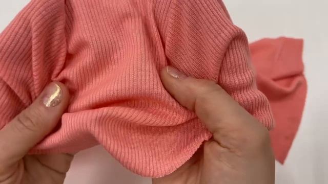 Трикотаж кашкорсе светло-коралловый 25042340 смотреть онлайн
