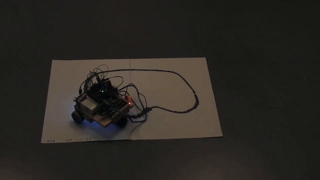 TraceMode - following a line with a Raspberry Pi and Arduino powered robot смотреть онлайн