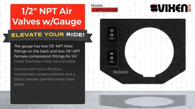 📢 VIXEN AIR VXF1G2012B 1/2