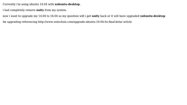 Ubuntu: Which Desktop would i get after ugrade to 16.04? смотреть онлайн