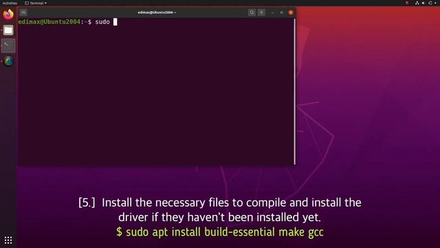 Linux Ubuntu Installation Guide for IEW-7811UTC/ EW-7811ULC (Official) смотреть онлайн