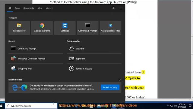 Fix Destination Path Too Long Error on Windows 10 смотреть онлайн