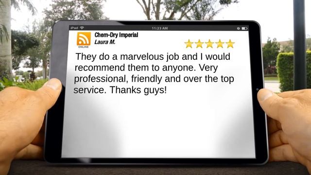 Chem Dry Imperial Furniture Cleaning Kanata Incredible 5 Star Review by Laura M смотреть онлайн