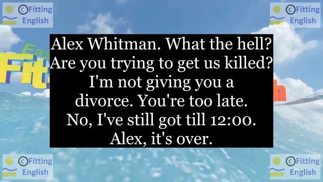 Lesson260 Study English through film FOOLS RUSH IN on 9chnl Fitting English смотреть онлайн