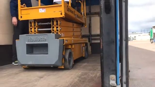 Haulotte. Ножничный подъемник Haulotte Optimum 8 смотреть онлайн