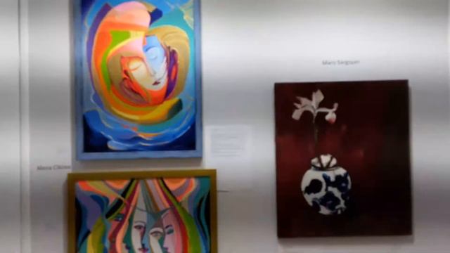 Интернациональный современнный салон искусства, Лувр, Париж/Expo, Art contemporain, Louvre, Paris. смотреть онлайн