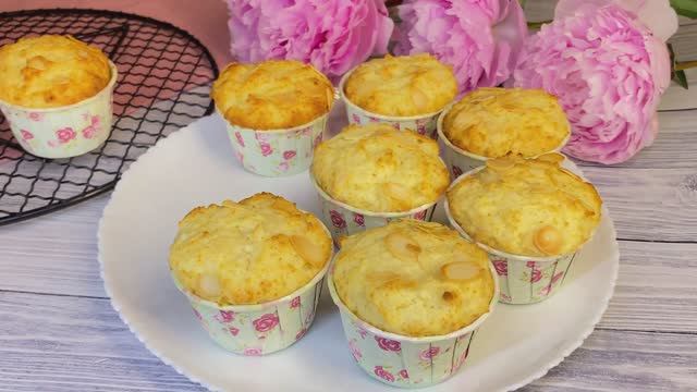 ТВОРОЖНЫЕ ВАНИЛЬНЫЕ КЕКСЫ смотреть онлайн