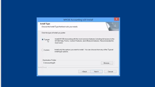 1 Installation steps for MYOB Software on a Windows 7 or Windows 8 computer смотреть онлайн