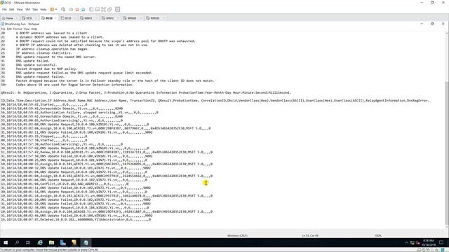 Audit DHCP Server log running Windows Server 2019 смотреть онлайн