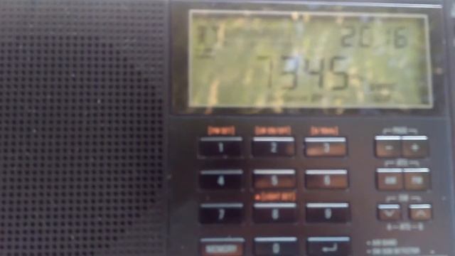 НВК Радио Саха, 7345 кГц/NVK Radio Sakha, 7345 kHz Russia, Yakutsk 16.06.17 смотреть онлайн