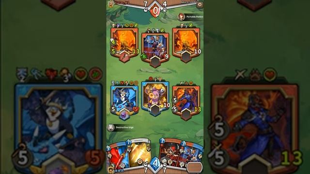 Card Monsters Dragonborn & Tesla & Fajra VS Lucas_KS Tesla & Jekyll Growth