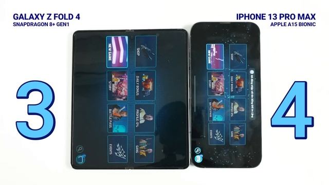 Speedtest Galaxy Z Fold 4 vs iPhone 13 Pro Max: CUỘC CHIẾN KHỐC LIỆT! смотреть онлайн