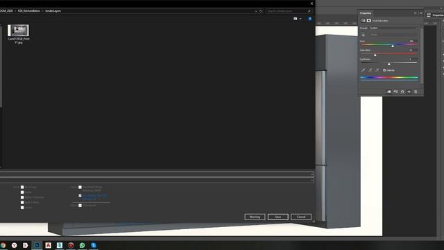 Построение кухни в 3DsMax VrayNext_Часть15