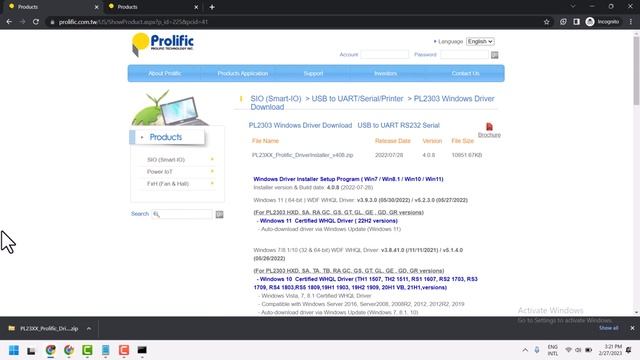 How To Install Pl2303 Prolific Driver On Windows 11 смотреть онлайн