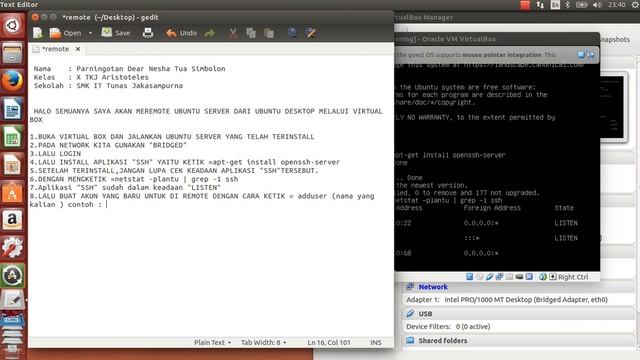 Cara Meremote Ubuntu Server Dari Ubuntu Desktop (In Bahasa) смотреть онлайн