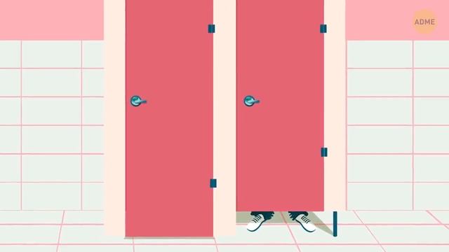 Почему двери в общественных туалетах не достают к полу! смотреть онлайн