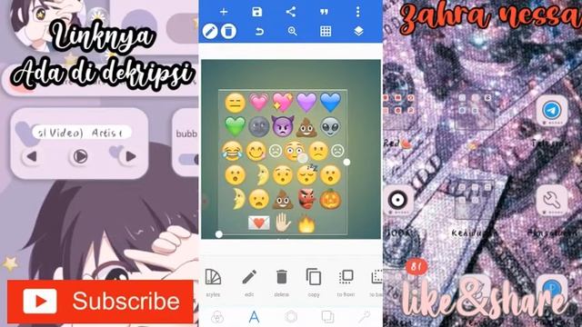 merubah emoji android menjadi emoji ios di aplikasi pixellab смотреть онлайн