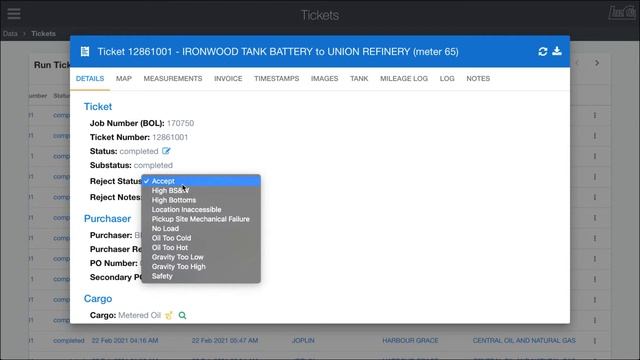 LoadCall - Data - Ticket Window (Details) смотреть онлайн